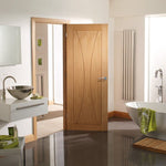 Internal Oak Verona Door Panelled Pre-Finished