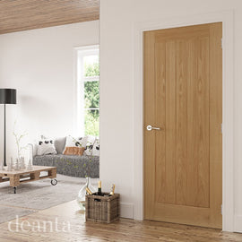 Internal Oak Mexicano Cottage Prefinished Door