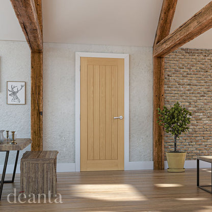 Internal Oak Mexicano Prefinished Door