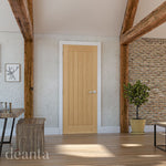Internal Oak Mexicano Cottage Prefinished Door