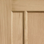 Internal Oak Worcester 3 Panel Door Fully Finished