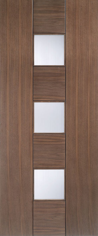 Internal Walnut Catalonia Glazed Door