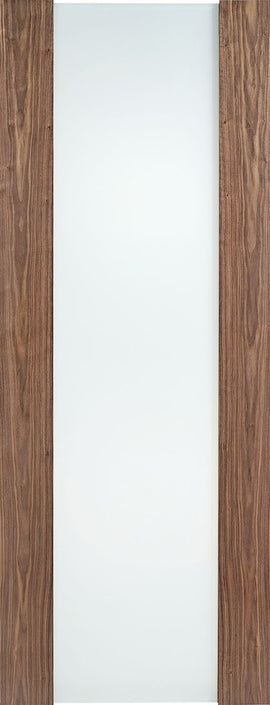 Internal Walnut Toronto Frosted Glazed Door