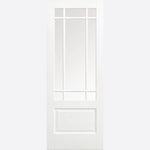 Internal White Downham Glazed Door With Clear Bevelled Glass