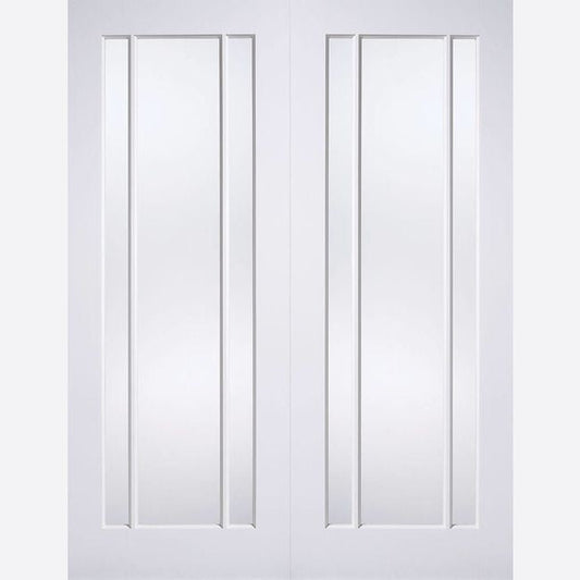 Internal White Primed Glazed Lincoln Pair