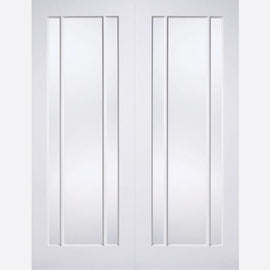 Internal White Lincoln Glazed Pair Of Doors French Doors