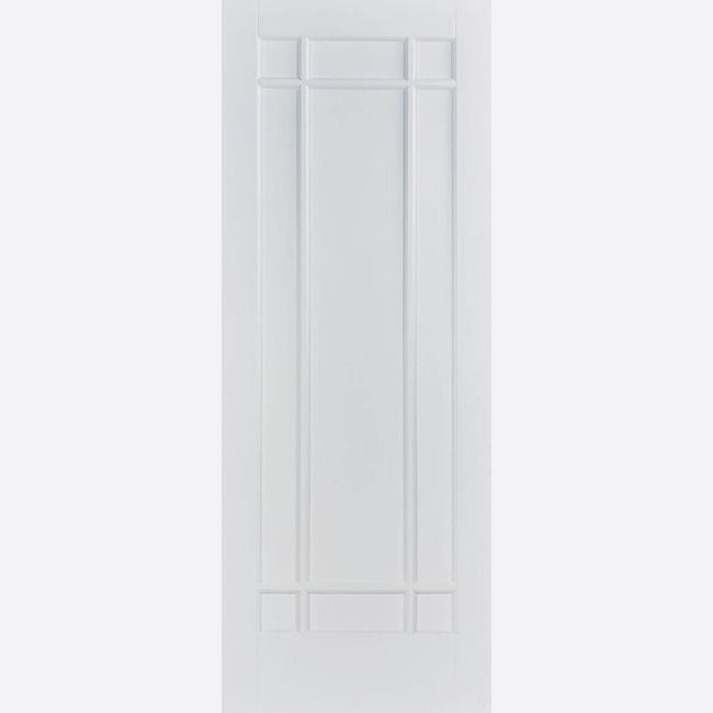Internal White Manhattan Panelled Door