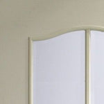 Internal White Moulded Classique 6 Light Door With Clear Bevelled Glass