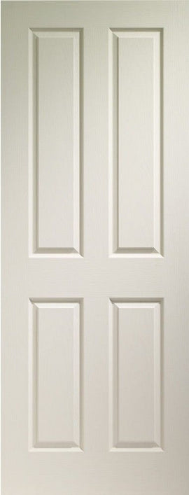 Internal White Moulded Victorian 4 Panelled Door