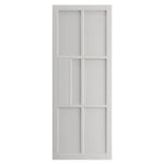 Liberty Internal White Industrial Civic 6P Door Pre-Finished