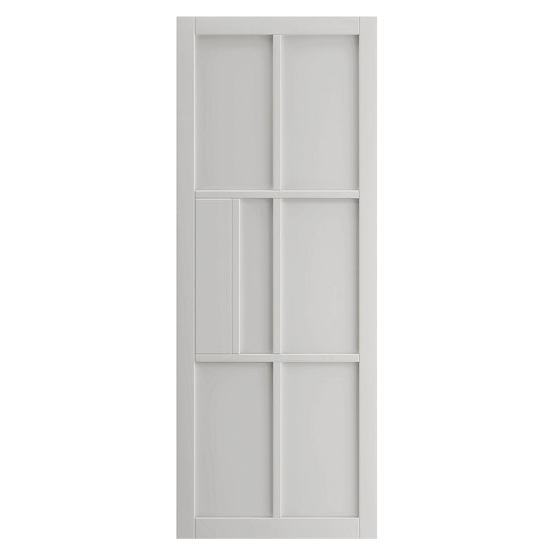 Liberty Internal White Industrial Civic 6P Door Pre-Finished