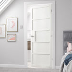 Liberty Internal White Industrial Metro 5P Door Prefinished