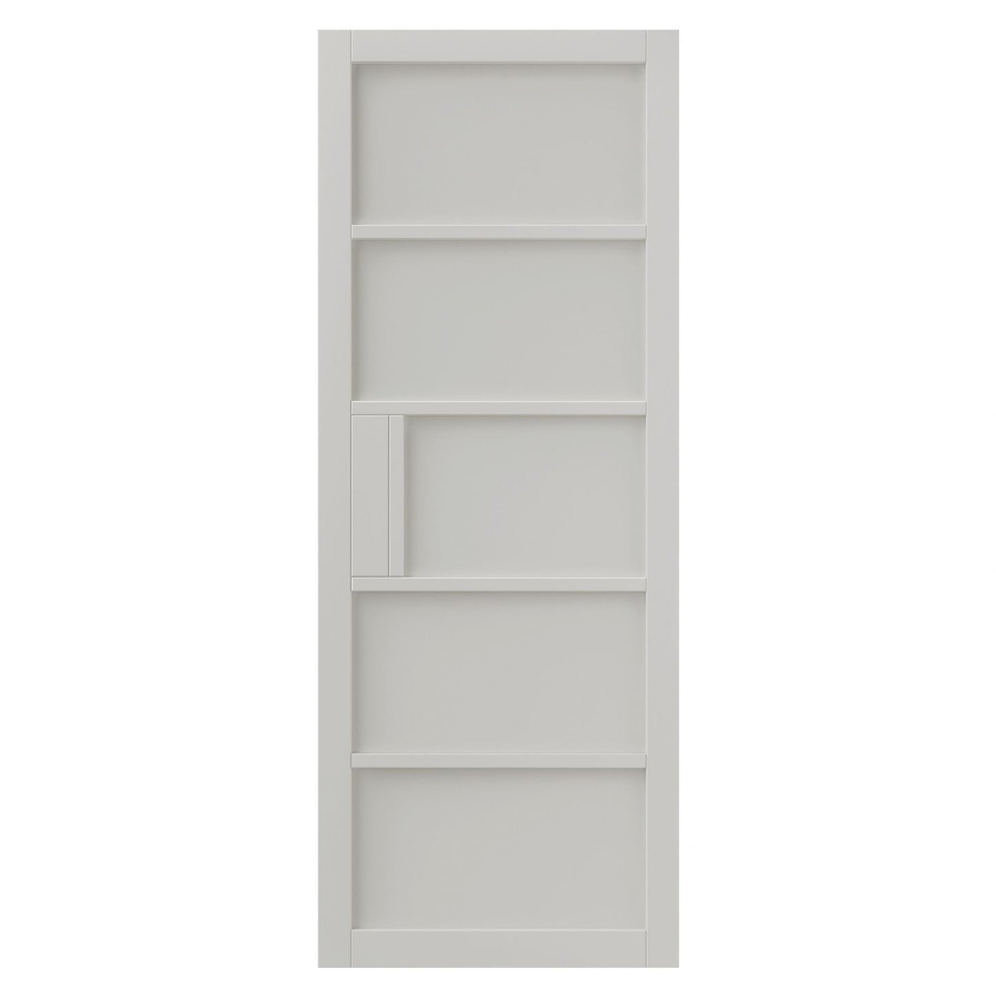 Liberty Internal White Industrial Metro 5P Door Prefinished