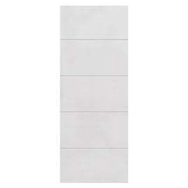 Liberty Internal White Primed 4 Line Horizontal Panel Door