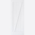Internal White Primed Barn Style Door
