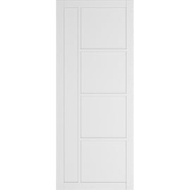 Deanta Internal White Primed Brixton Panel Door