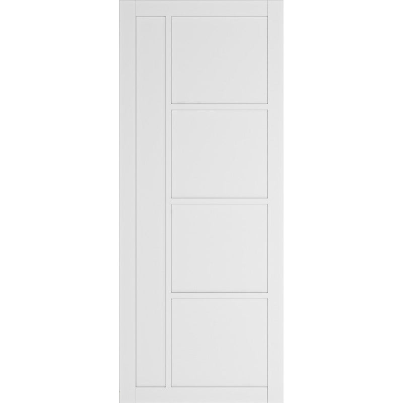 Deanta Internal White Primed Brixton Panel Door