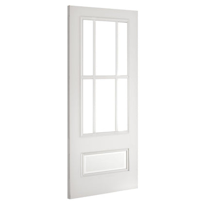 Deanta Internal White Primed Canterbury Clear Glazed Door