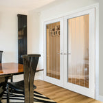 Liberty Internal White Primed Cottage Door 1 Light Glazed