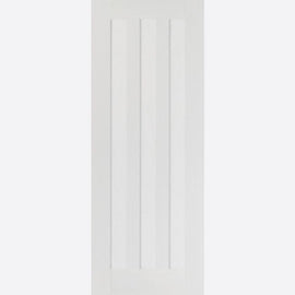 Internal White Primed Idaho 3 Panel Door Panelled