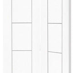 Internal White Primed Palermo Bi-Fold Panelled Door