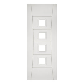 Deanta Internal White Primed Pamplona Glazed Door
