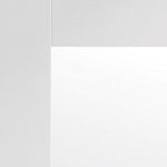 Internal White Primed Pattern 10 Fire Door With Clear Glass