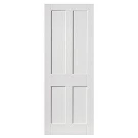 Liberty Internal White Primed 4 Panel Rushmore Fire Door