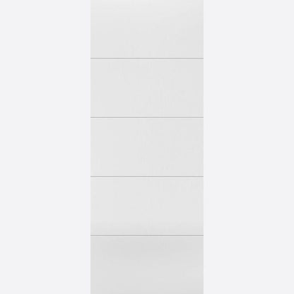 Internal White Primed Santandor Panelled Door