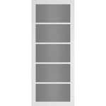 Deanta Internal White Primed Shoreditch Tinted Glazed Door Urban Industrial