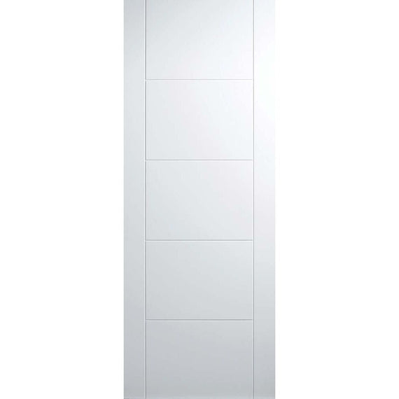 Internal White Primed Vancouver 5 Panel Door Ladder Style