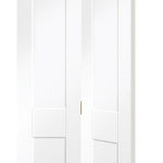 Internal White Primed Victorian Shaker Bi-Fold Door
