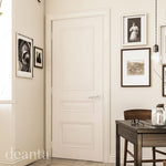 Deanta Internal White Windsor Fire Door 3 Panel Primed FD30