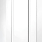 Liberty Internal White Primed Trinidad 3L Glazed Door With Clear Glass