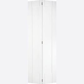 Internal White Shaker 1P Bi-Fold Door