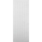Internal White Primed Mexicano Door