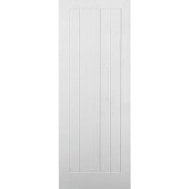 Internal White Primed Mexicano Door
