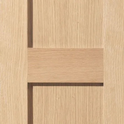 Liberty Internal Oak SNOWDON Shaker Panel Bi-Fold Door