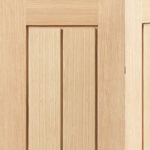 Liberty Internal Oak Thames Grooved Vertical Panel Bi-Fold Door