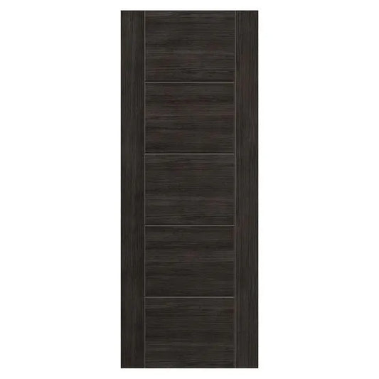 Liberty Tigris Cinza Contemporary Fully Finished Dark Grey Internal Door