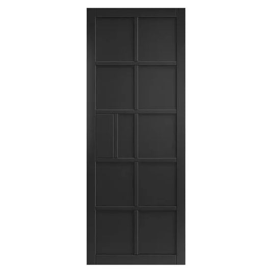 Liberty Plaza Urban Industrial Fully Finished Black Internal Door