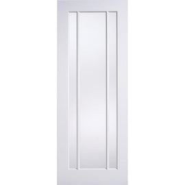 Internal White Lincoln Glazed Door 3 Light With Clear Glass