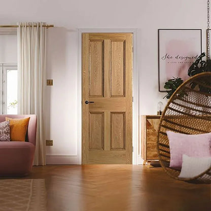 Internal Nostalgia Internal Oak Door 4 Panel