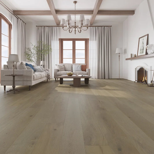 Liberty Floors Maxiply Misted Oak Brushed Matt Lacquered Click 12x190mm 12mm Engineered Wood Flooring