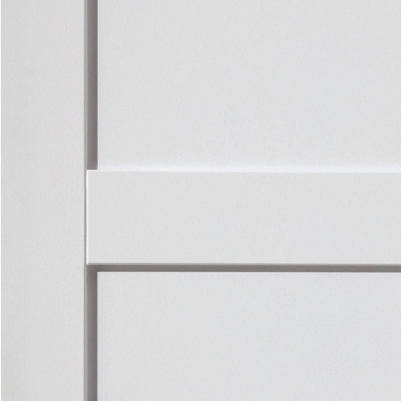 Liberty Internal White Primed Montserrat Shaker 4 Panel Fire Door
