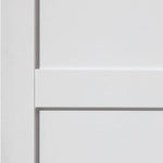 Liberty Internal White Primed Montserrat Shaker 4 Panel Fire Door