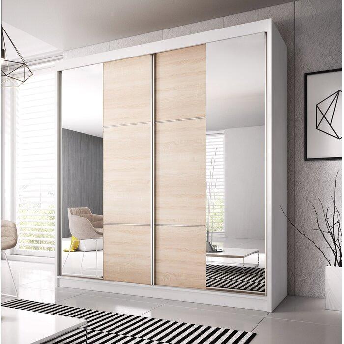 Liberty Multi 36 Sliding Mirror Door Wardrobe 233cm