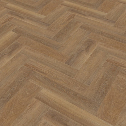 Liberty Lifestyle SPC Herringbone 5.5mm Natural Oak Rigid Core Vinyl Flooring