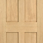 Internal Oak London 4 Panel Door Unfinished