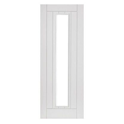 Liberty Internal White Primed Phoenix Clear Glazed Door